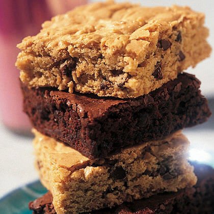 Heavenly Peanut Butter Chocolate Chip Brownies — Easier Than Pie!