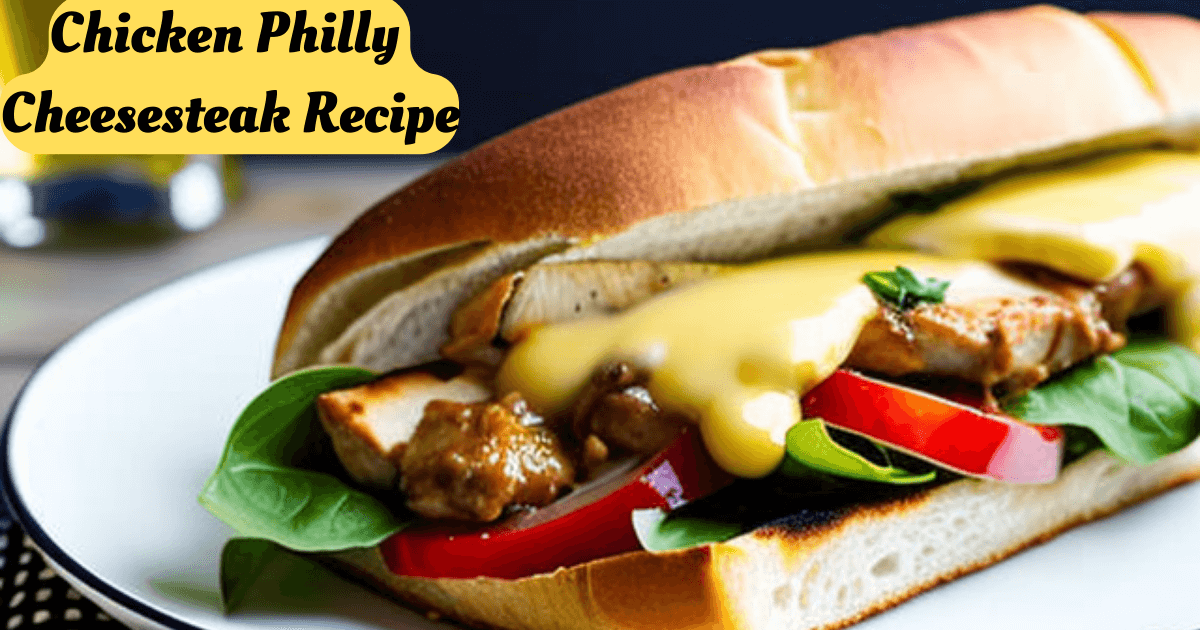 Chicken Philly Cheesesteak Recipe