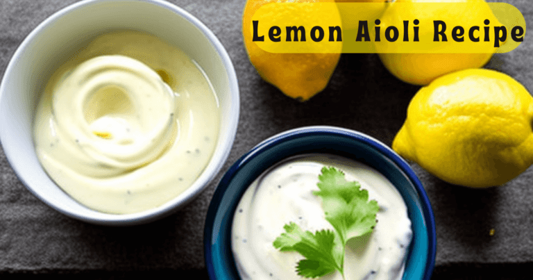 Lemon Aioli Recipe