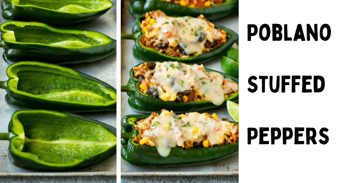 Poblano Stuffed Peppers