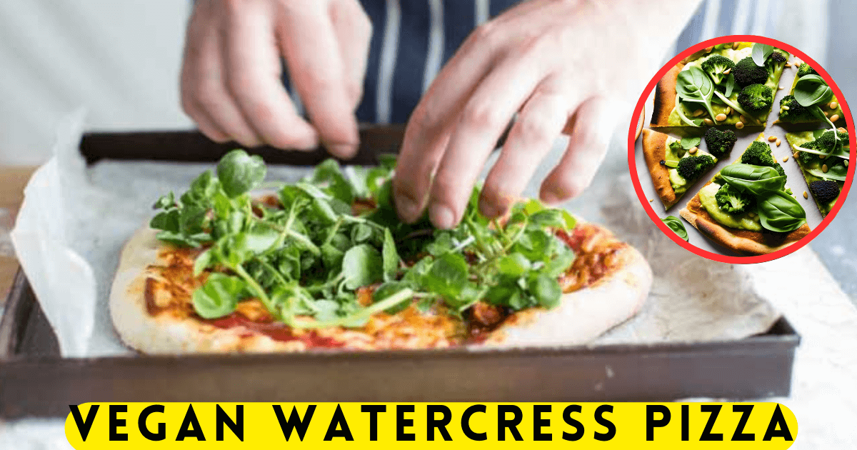 Vegan Watercress Pizza