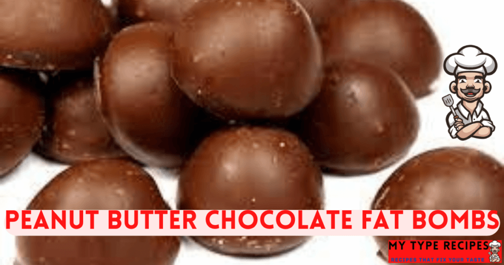 Peanut Butter Chocolate Fat Bombs